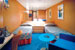 View description of an interior stateroom
