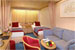 View description of an interior stateroom