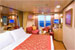 View description of a balcony stateroom