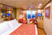View description of a balcony stateroom