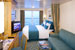 View description of a balcony stateroom