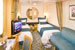 View description of an interior stateroom