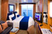 View description of a balcony stateroom