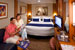 View description of an interior stateroom