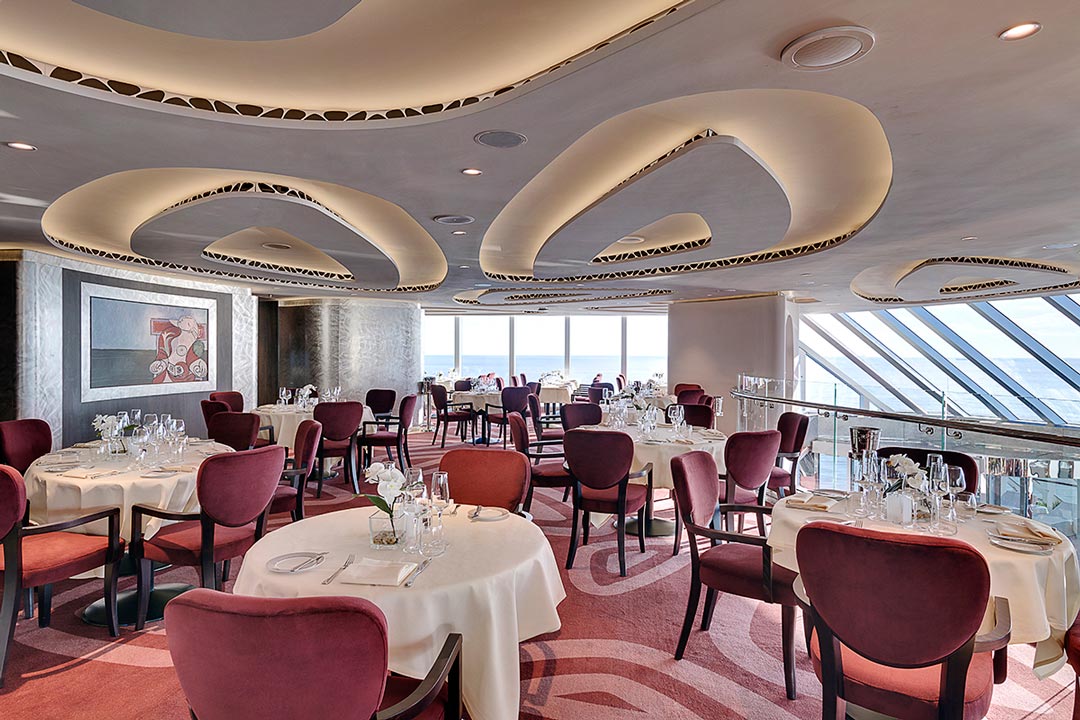 msc seashore yacht club dining room